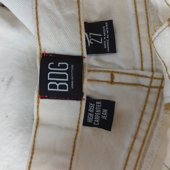 BDG High Rise Women Jeans - White and Brown - Picture 8 of 10